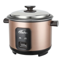 Appareil de cuisine CE CB 220-240V en acier inoxydable, cuiseur à riz à cuisson rapide, 400W