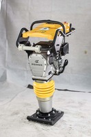 Fourniture professionnelle compacteur diesel essence léger marteau de bourrage construction du sol bourrage route percussion pilonneuse