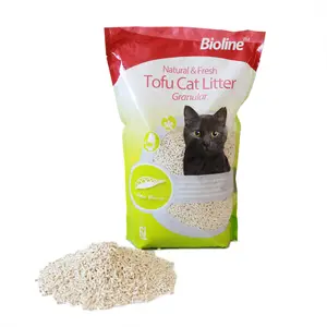 बिक्री सुरक्षित और स्वस्थ तेजी से अवशोषण हरी चाय विनिर्देशों Scoopable बिल्ली कूड़े बिल्ली Clumping को कूड़े