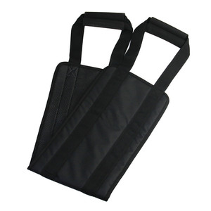 Rehabilitation Transfer Belt Black Support <b>Seat</b> Belt For Indoor Patient <b>Walking</b> Aid - Product Image 3