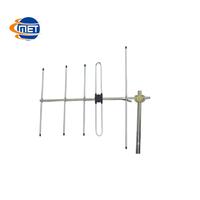 Antena Yagi VHF de 100W, 70-138MHz, 5 Elementos, Antena Exterior con Conector N Hembra