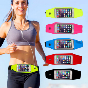 Étui pour téléphone portable avec fermeture éclair pour <span class=keywords><strong>iPhone</strong></span> 17 17 Pro Max Sac étanche Sport Gym Waist Pouch for <span class=keywords><strong>iPhone</strong></span> Case - Product Image 1