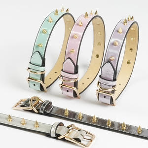 Venta al por mayor decoración de cabeza <span class=keywords><strong>bullit</strong></span> fuerte mordedura de perro, material de aleación, no se oxida collar de perro gato - Product Image 1