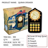 Lecteurs de Coran, cadeau islamique, téléchargement gratuit de chansons arabes, traduction audio-vidéo MP3, mini lecteur numérique du Saint Coran pour musulmans