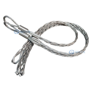 Calcetín de tracción de malla de alambre de ojo único de 16-20 mm para cables - Product Image 2