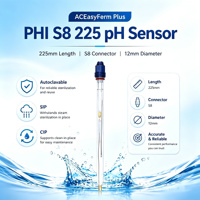 Capteur de pH pour la fermentation des produits laitiers, la production de yaourt et de fromage, électrode de pH autoclavable, nettoyable par CIP, personnalisable OEM ODM