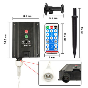 Tira <span class=keywords><strong>de</strong></span> Luces <span class=keywords><strong>LED</strong></span> RGB <span class=keywords><strong>para</strong></span> Exteriores, Alimentada por Energía Solar, con 8 Modos <span class=keywords><strong>de</strong></span> Iluminación, Impermeable, Decorativa, <span class=keywords><strong>para</strong></span> Jardín, Árboles y Piscina - Product Image 4