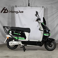 Sepeda Motor Listrik Cruiser OEM Berkinerja Tinggi 1000W Baterai Lithium Ban 10 Inci Desain Tahan Air Skuter Listrik Moped