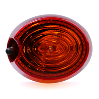 Lampe d'alarme clignotante LED rouge YET614 pour la sécurité domestique, tension DC12/24/220V