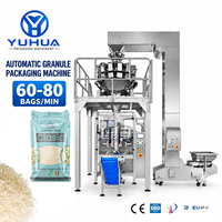VFFS Automatic Rice Grain Sugar Pouch Weighing Packing Machine Large Vertical Granule Packaging Machine Supplier