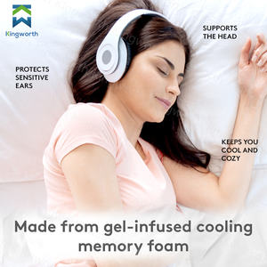 وسادة كينجوورث عالية الجودة للعلاج أثناء النوم للرقبة وعرق النسا، وسادة لعمل ثقب في الأذن للنائمين على الجانب - Product Image 4