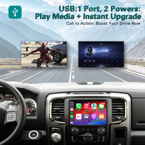 Không Dây Carplay Giao Diện Cho Dodge Ram 1500 2014-2018 Android Điều Hướng Tự Động Gương Thông Minh AI Hộp 1-Năm Bảng Điều Khiển - Product Image 6
