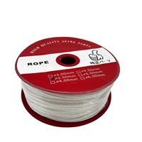 Cordon de démarrage à rappel Taifu 3,5 mm x 100 m compatible avec les tronçonneuses et débroussailleuses Stihl, Husqvarna, Echo – Ligne en polyester 0000-930-2202