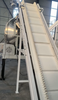 Machine de mélange pour la fabrication de lessive en poudre, moteur 18kW, capacité 100-1000L, garantie 1 an, télécommande