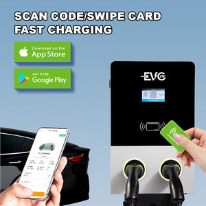 เครื่องชาร์จรถยนต์ไฟฟ้าแบบติดผนัง Ocpp ประเภทที่ 2 7kw 22kw 44kw Wallbox 32a ชาร์จเร็วแบบกระแสตรง - Product Image 3