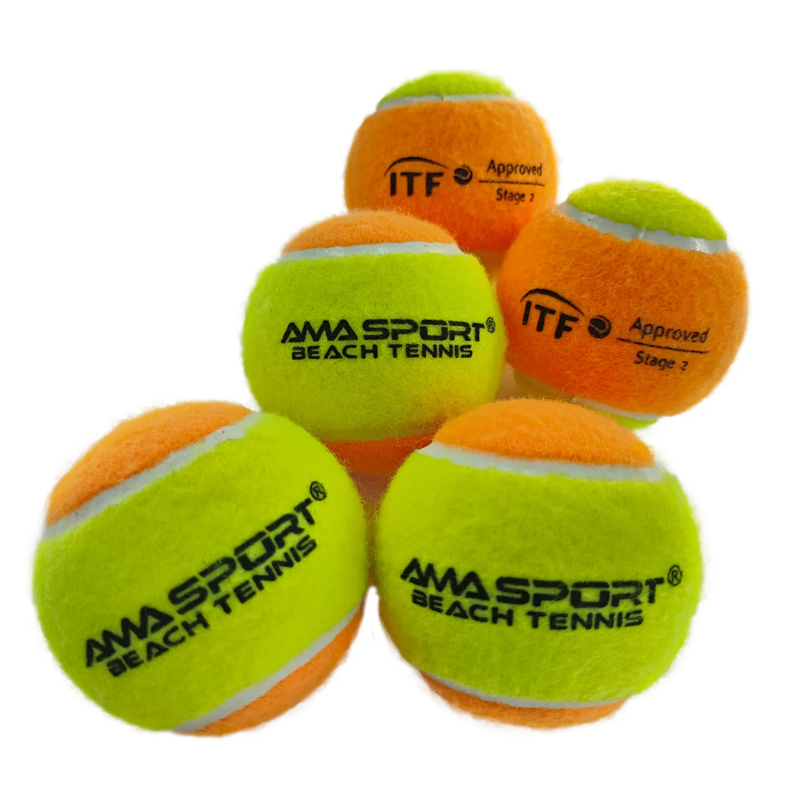 2024 neuer massengebundener hochwertiger ITF-zugelassener Wettkampf-Strand-Tennisball