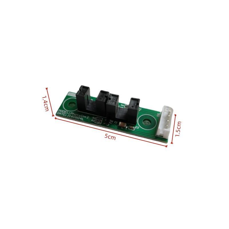 Sensor doble verde B (Interfaz frontal)