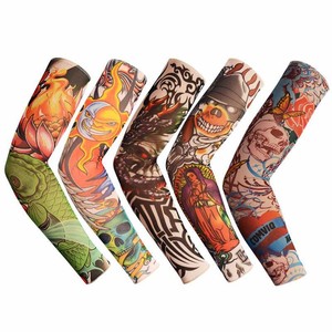 Venta al por mayor de moda Camo Cooling Arm Sleeves Uv Sunblock Tattoo Arm Sleeve - Product Image 1