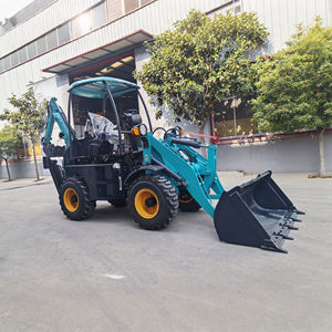 Minicargadoras de excavadoras superventas, retroexcavadoras DE RUEDAS 4x4 de suministro de fábrica - Product Image 3