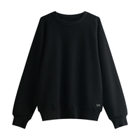 Sudaderas de Cuello Redondo Extra Grandes para Hombre, Lisas, de Mezcla de Algodón y Poliéster, para Imprimir Logotipos, Venta al Por Mayor