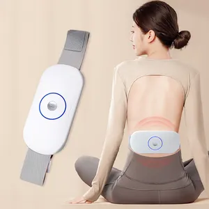 Oem Elektrische Lumbale Maag Verwarming Massage Ems Baarmoeder Baarmoeder Taille Buik Vibrerende Stimulator Baarmoeder Verlichten Menstruele Warmte Riem