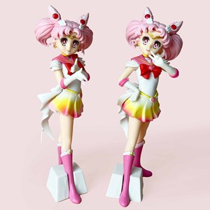 Figurine PVC de 17 cm, personnage de <span class=keywords><strong>manga</strong></span> japonais <span class=keywords><strong>Sailor</strong></span> <span class=keywords><strong>Moon</strong></span>, figurine d'anime, statue en plastique, modèle de jouet, poupée - Product Image 1