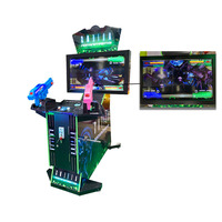 Machine de jeu d'arcade de tir à monnayeur G-HONOR, écran 42 pouces, thème Aliens, 2 joueurs, pour enfants - Meilleures ventes