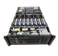 Poweredge R930 4U机架服务器英特尔C612 H710至强银处理器750W电源16gb DDR4 64gb 6 PCIE 3.0硬盘固态硬盘存储