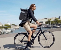 Sac à dos de voyage pliable pour homme, personnalisé, moderne, léger, imperméable, en nylon, avec fermeture éclair, logo personnalisé, pas cher