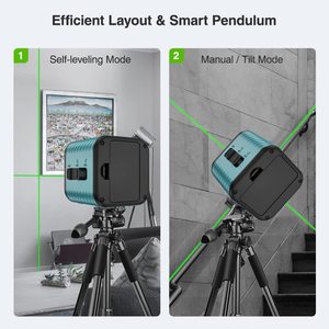Decteam C011G 2 Cross Lines Self Leveling Laser <strong>Level</strong> 100 Ft Accurate Measurement Ip54 Dust &amp; Water <strong>Protection</strong> Tool - Product Image 5