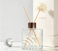 Flacon en verre vide de 100 ml de haute qualité pour diffuseur à bâtonnets d'arômes, idéal pour les huiles essentielles et les liquides d'aromathérapie