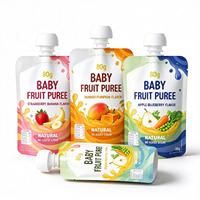 Sachet souple à bec verseur avec bouchon pour aliments pour bébés, fourni par le fabricant YSH – Idéal pour les fournisseurs de snacks