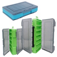 Boîte d'accessoires boîte de rangement VIB Minnow Popper escalade pêche appât boîte transparente petite grande taille Rectangle de haute qualité