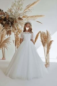 <span class=keywords><strong>Vestido</strong></span> <span class=keywords><strong>de</strong></span> Primera Comunión Bordado a Mano con Lentejuelas para Niñas, Elegante <span class=keywords><strong>Vestido</strong></span> <span class=keywords><strong>de</strong></span> Dama <span class=keywords><strong>de</strong></span> Honor para Fiesta, <span class=keywords><strong>Vestido</strong></span> <span class=keywords><strong>de</strong></span> Princesa con Cola Larga - Product Image 3