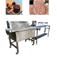 Machine d'enrobage de chocolat FXN en promotion – Machine de traitement du cacao pour ligne d'enrobage de barres chocolatées et usage en pâtisserie