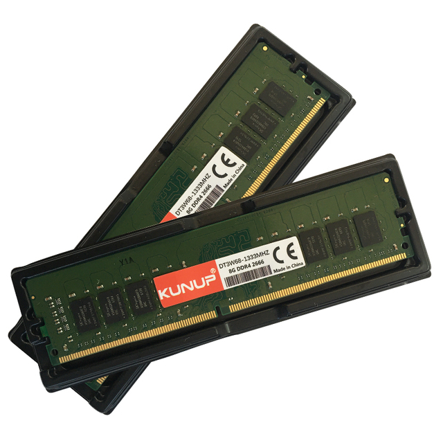 Memory Stick DDR4 RAM Memory Strip  8GB 2400MHz 2666MHz  DDR4 RAM Memory Cards Multiple Capacity  2666MHz DDR4 Strip for Desktop