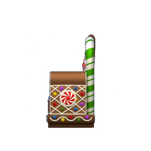 Canapé en <span class=keywords><strong>pain</strong></span> <span class=keywords><strong>d</strong></span>'<span class=keywords><strong>épice</strong></span> <span class=keywords><strong>de</strong></span> Noël en fibre <span class=keywords><strong>de</strong></span> verre - Product Image 4