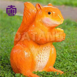 Lampe 3D en forme d'écureuil personnalisée IP65 avec corps en résine PVC transparente et fibre de verre pour les décorations extérieures de jardin, de mariage, de Diwali, de Ramadan - Product Image 3