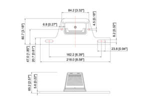 Feu <span class=keywords><strong>de</strong></span> <span class=keywords><strong>plaque</strong></span> d'immatriculation à LED <span class=keywords><strong>avec</strong></span> support, feu arrière <span class=keywords><strong>de</strong></span> <span class=keywords><strong>remorque</strong></span> <span class=keywords><strong>de</strong></span> camion - Product Image 4