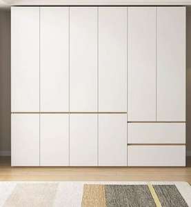 Armario <span class=keywords><strong>de</strong></span> Almacenamiento para Dormitorio, Moderno, Simple, Económico, <span class=keywords><strong>de</strong></span> Madera Sólida, Ensamblado, para <span class=keywords><strong>Alquiler</strong></span> - Product Image 5