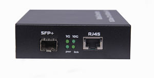 Conversor ótico dos meios do conector ótico Singlemode da fibra 1310nm 1550nm 10/100M 20km RJ45 SC do conversor dos meios - Product Image 2