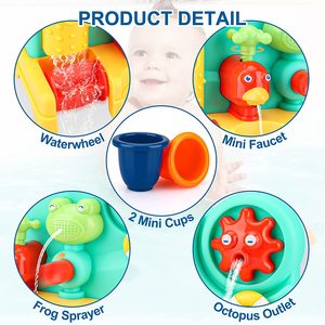 Cascade de <span class=keywords><strong>bain</strong></span> Jouets de <span class=keywords><strong>bain</strong></span> <span class=keywords><strong>pour</strong></span> enfants Diy Waterfall Jouets de <span class=keywords><strong>bain</strong></span> <span class=keywords><strong>pour</strong></span> les tout-petits de <span class=keywords><strong>1</strong></span> à 3 ans de <span class=keywords><strong>1</strong></span> à 4 ans Bo - Product Image 4