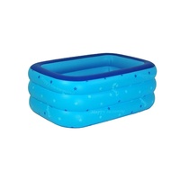 Piscine gonflable pour bébé portable en PVC de haute qualité, colorée, épaisseur 0,25 mm, fabriquée en Chine, personnalisée, pour l'intérieur, enfants 6P