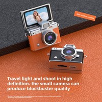 LK-027 Çevirmeli Ekranlı Mini Taşınabilir Yüksek Çözünürlüklü Dijital CCD 5-12MP TF Kartlı Öğrenci Kamerası