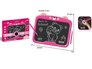 Çocuk bulmaca eğitim interaktif oyun oyuncaklar ayı dinozor tavşan ördek hayvan eğlenceli LCD çizim tahtası oyuncaklar yazma tableti çocuklar için - Product Image 4