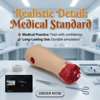 Système de formation en hémostatase des membres inférieurs pour la pratique de la compression et du bandage en cas d'hémorragie fémorale d'urgence suite à une amputation de la cuisse chez l'adulte