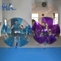 Ballon de football à bulles gonflable en TPU/PVC, durable, amusant, de haute qualité, écologique, taille personnalisable, pour jeux sportifs en plein air – Vente chaude