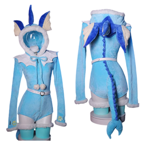 Conjuntos y Trajes de Cosplay de Anime para Mujer - Material de Lana de Zorro Plateado para Uso en Casa y Actuaciones - Product Image 5