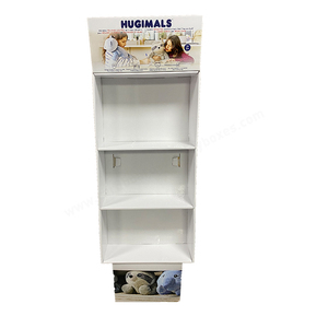 Tùy chỉnh màu logo trẻ con tự hỏi in giấy đồ chơi sàn hiển thị đứng có thể gập lại tầng tông bán lẻ kệ bền - Product Image 4