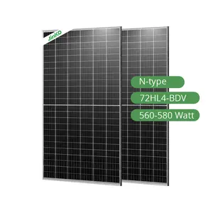 Jinko/yingli/trina/longi/risen Painel Solar fotovoltaico 535w 550w 670w 700w China Preço de atacado